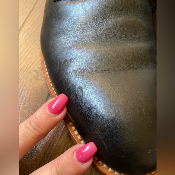 Warfield & Grand Archer Black Leather Oxford SZ 8 - Picture 8 of 15